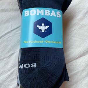 Bombas Blue Casual Socks